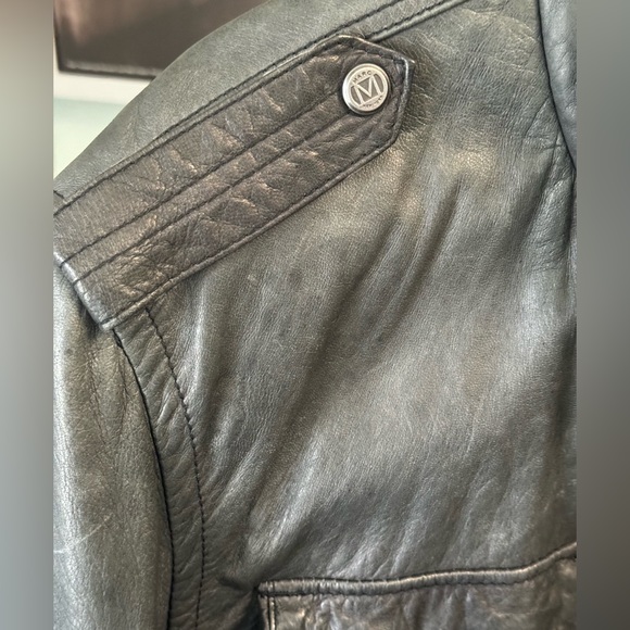 Good Preowned Condition Men's Marc New York by Andrew Marc Leather Jacket. - Picture 5 of 15